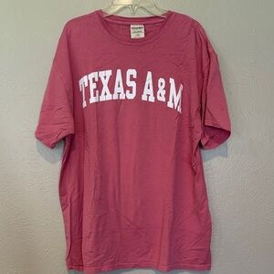Texas A&M Maroon Short Sleeve Tee